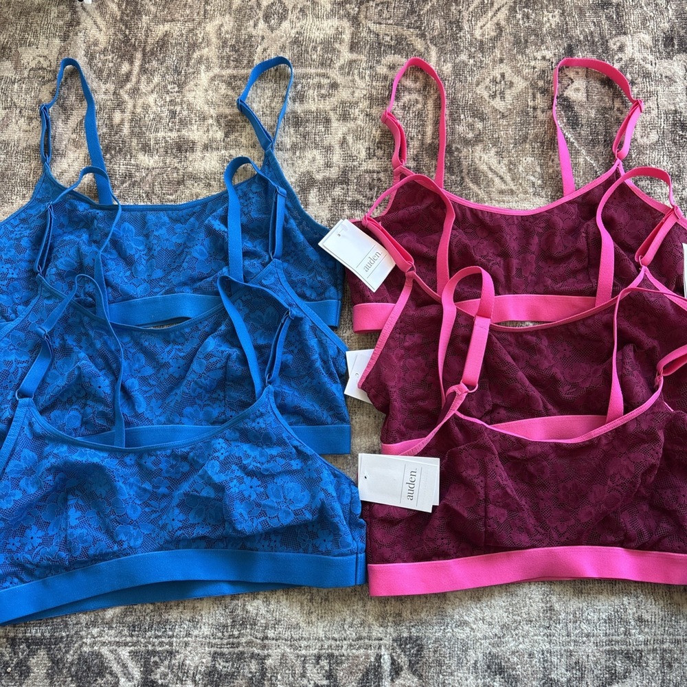 (6) AUDEN Size Medium Bras